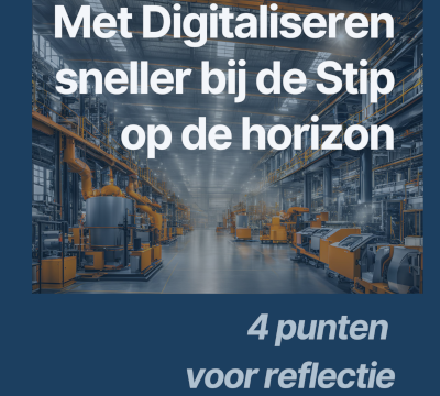 Digitaliseren als strategieversneller